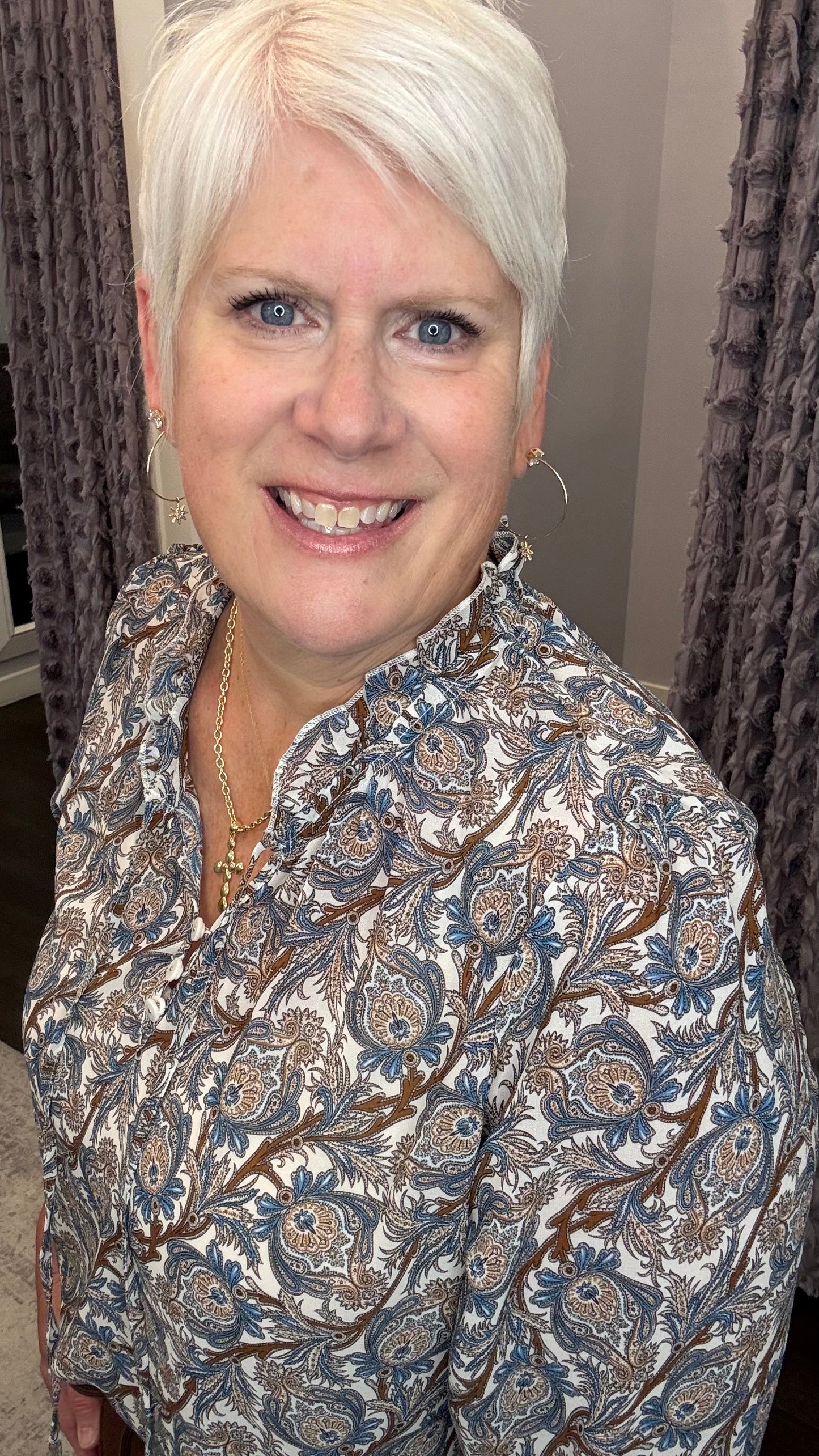 Paisley Please Top by Dex