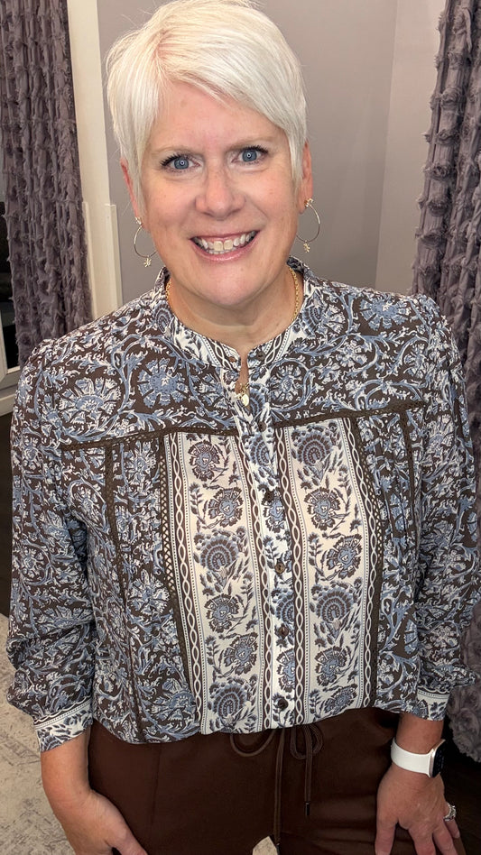 Boho After Dark Top by Dex
