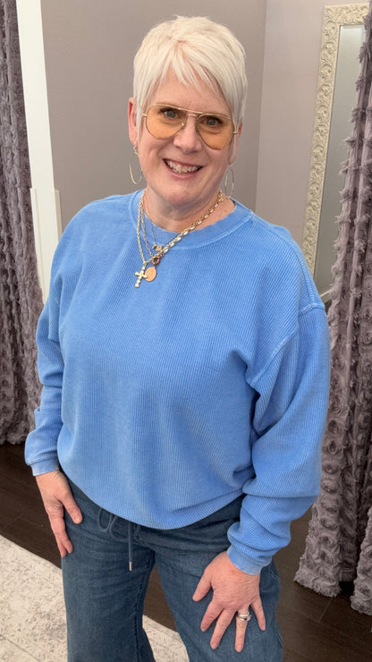 Comfy Crush Corded Crew