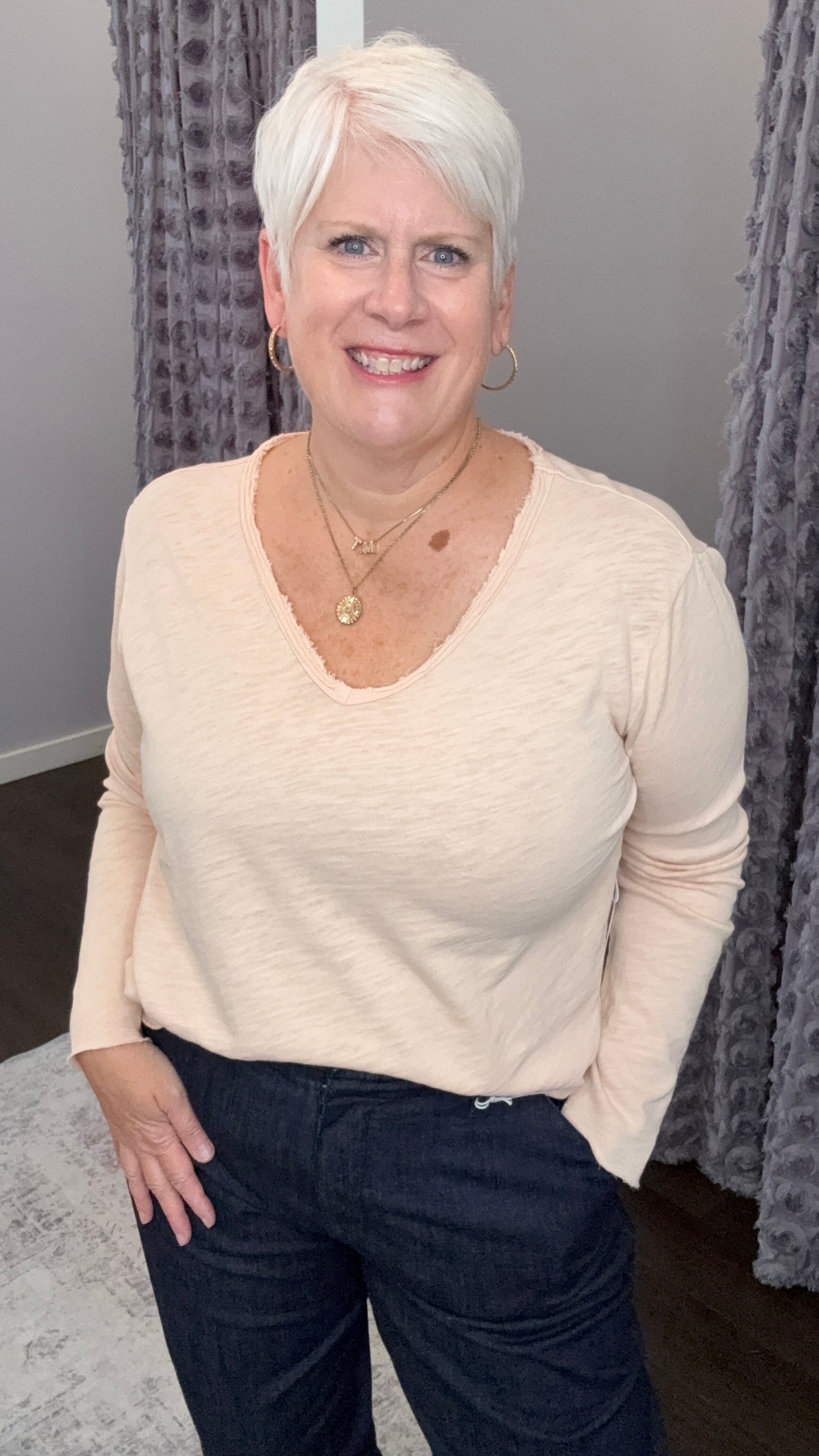 Vanya Long Sleeve Tee by Dear John