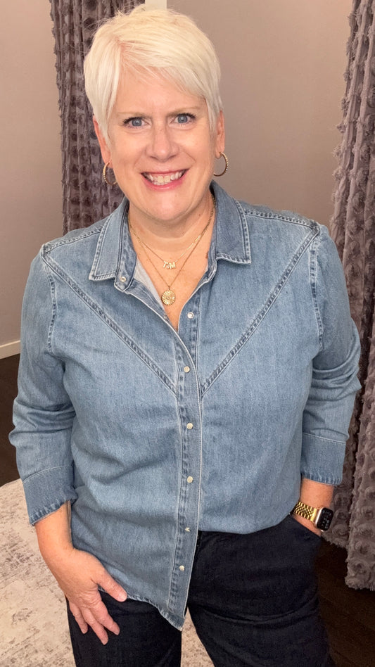 Star Top in Osalina Wash by Dear John