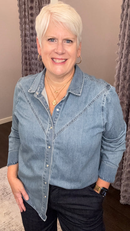 Star Top in Osalina Wash by Dear John