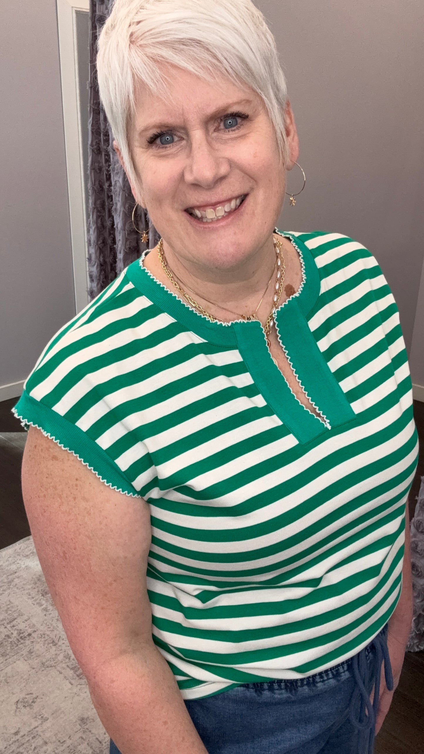 Play Nice Striped Top