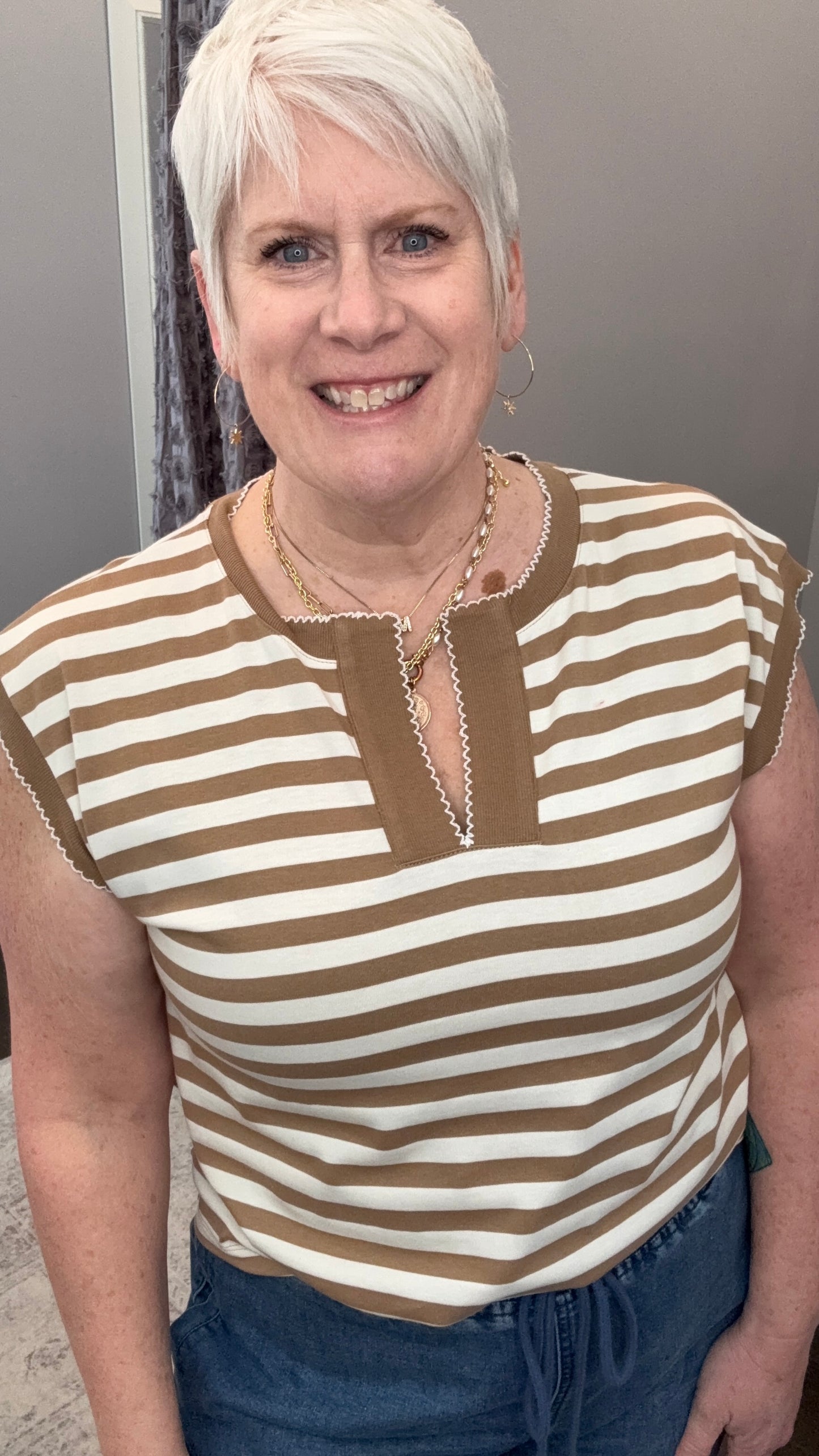 Play Nice Striped Top