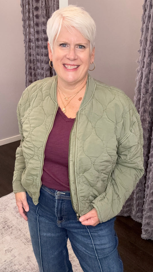 Maverick Jacket in Vetiver by Dear John