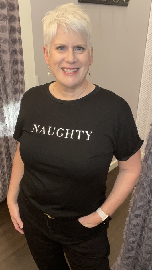 Naughty Graphic Tee