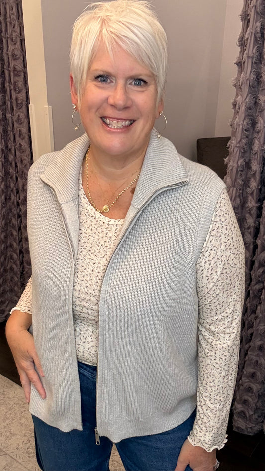Zyma Sweater Vest by Dear John