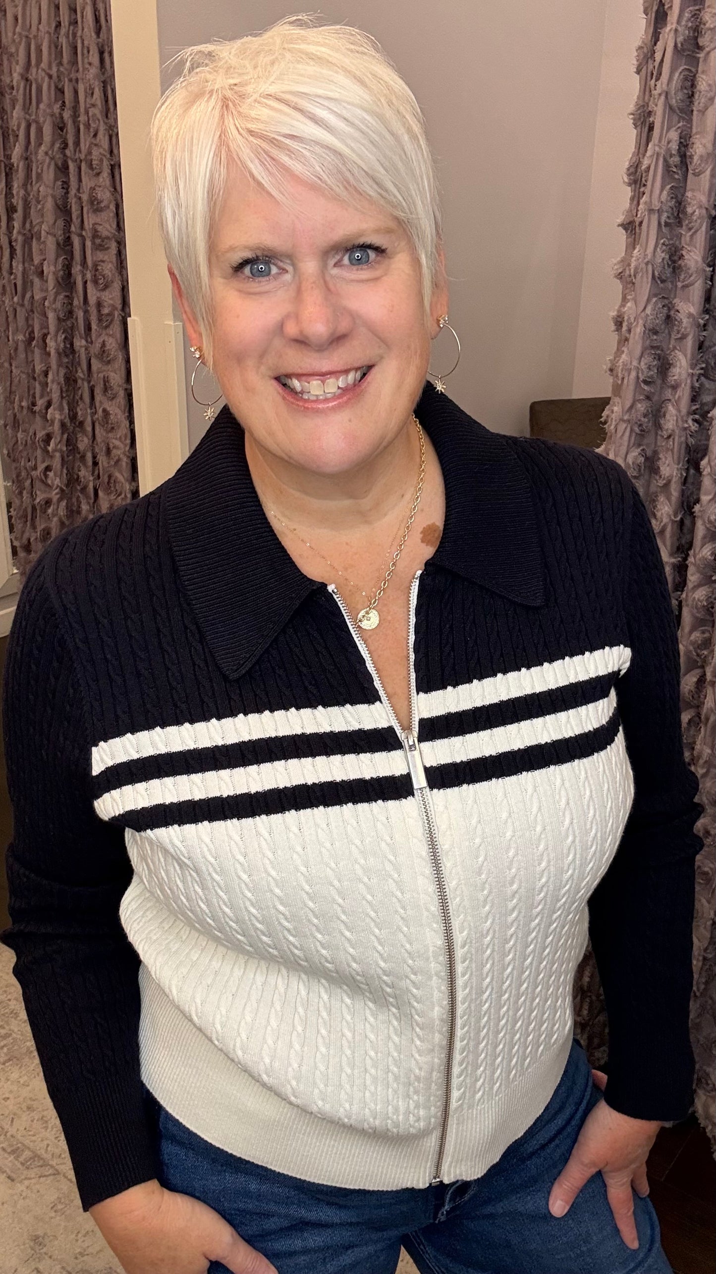 Nola Sweater Jacket by Dear John