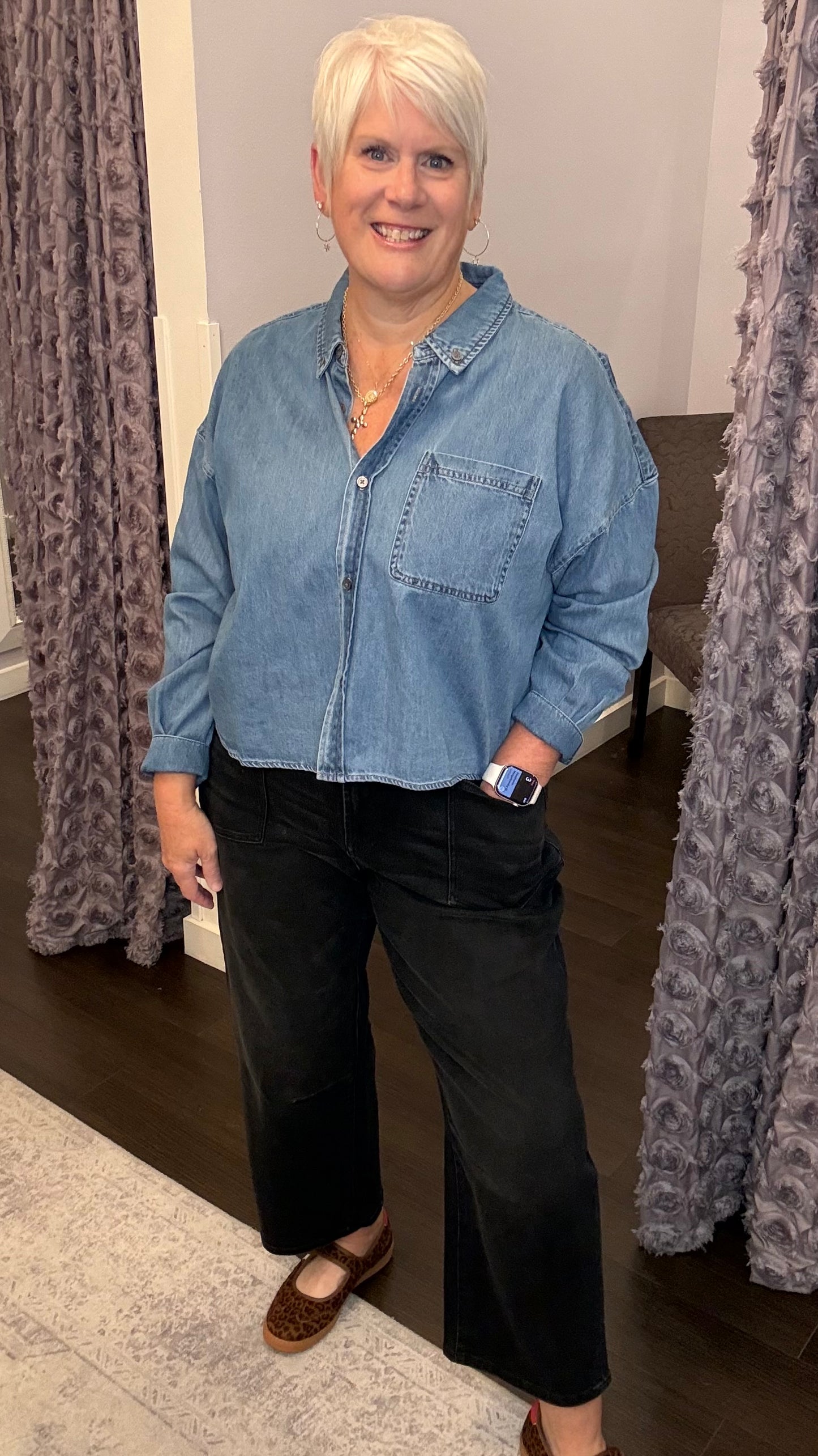 Lasso Mid Rise Jeans in Jet Set by Dear John