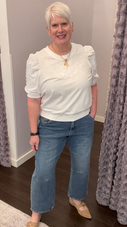 Lasso High Rise Barrel Leg Jeans in Kenia by Dear John