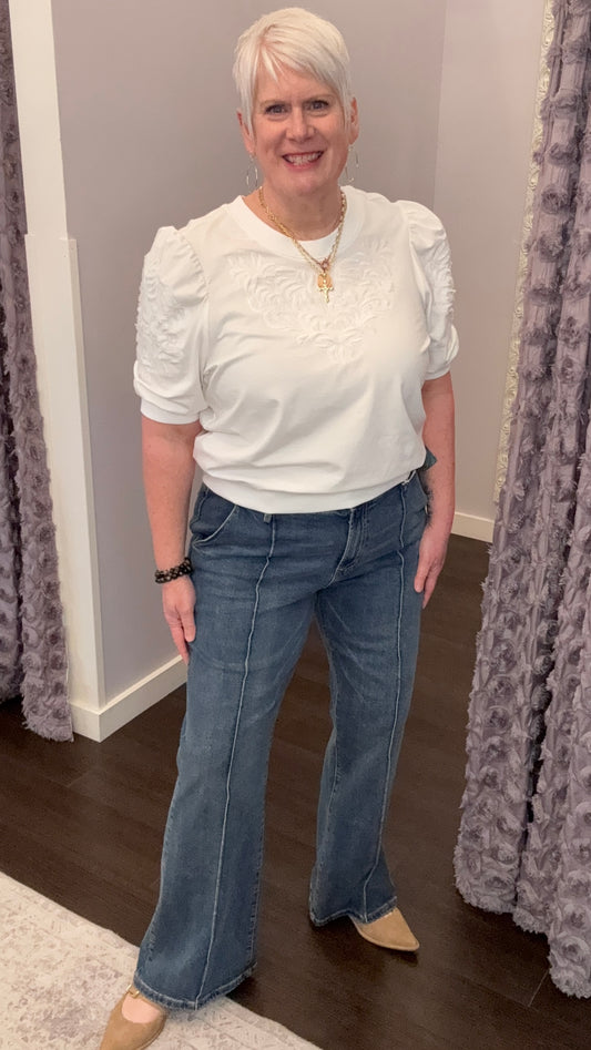 Florence Mid Rise Jeans in Prenma by Dear John