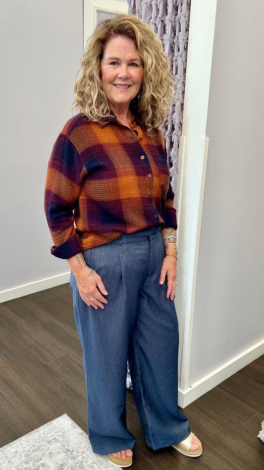 Midtown Wide Leg Pant by Dex