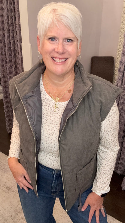 Layer Lover Quilted Vest