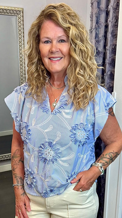 Breezy Petals Top by THML