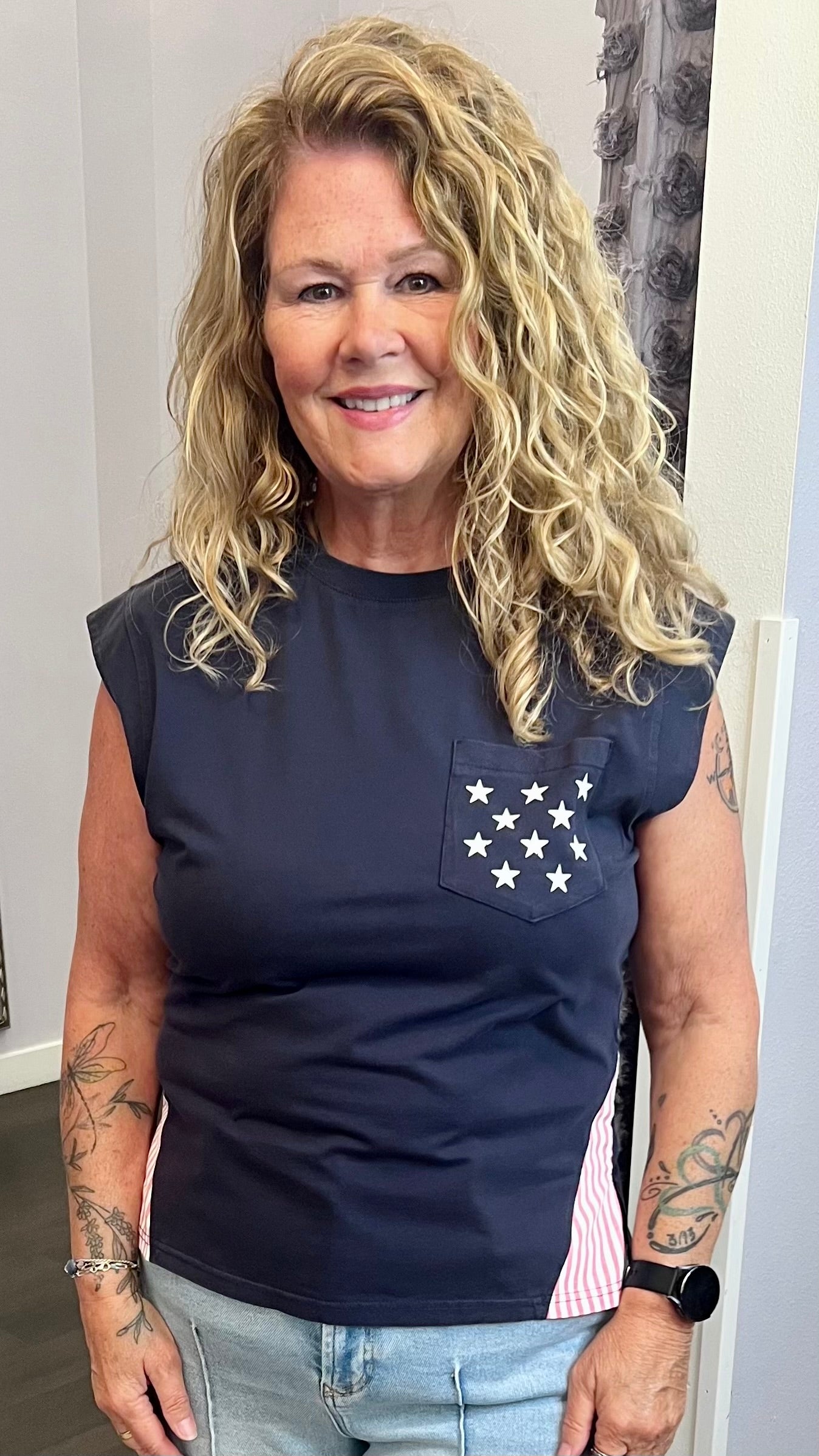 Liberty Lane Muscle Tee