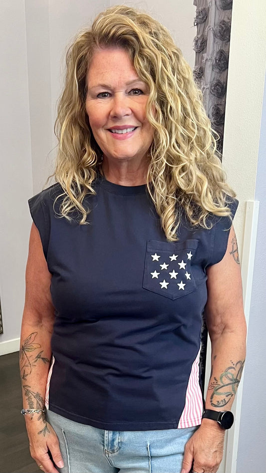 Liberty Lane Muscle Tee