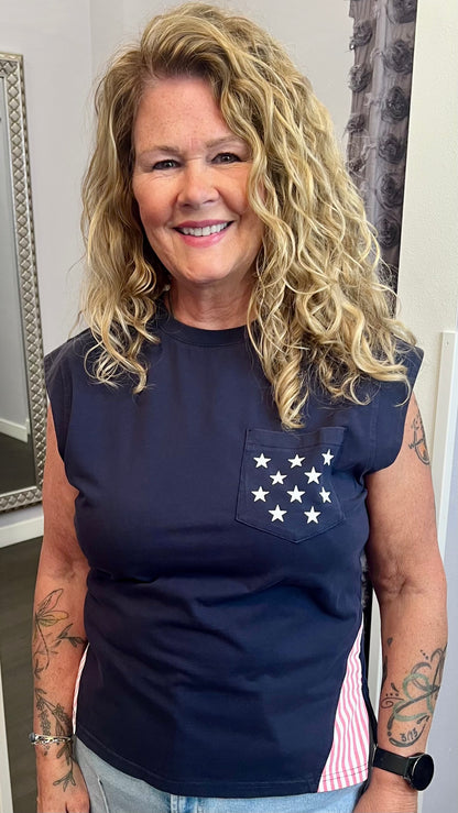Liberty Lane Muscle Tee