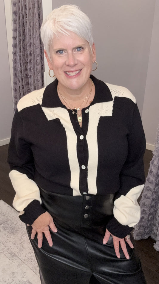 Midnight Rodeo Cardigan by THML
