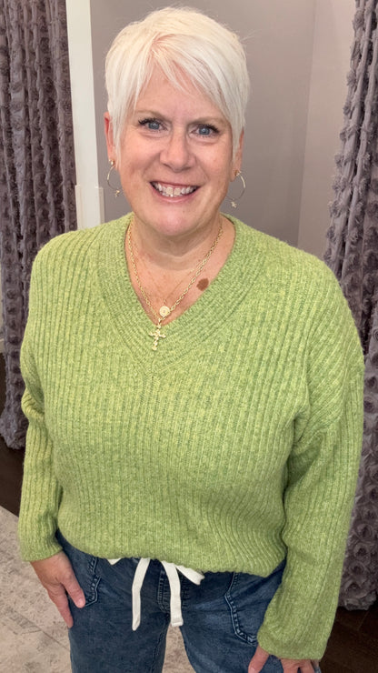 Olive & Easy Sweater by Dex