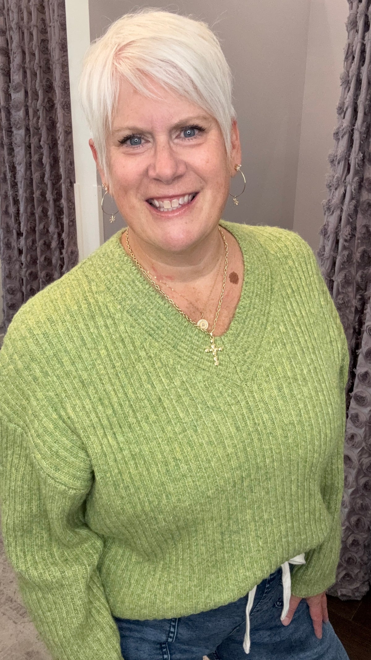 Olive & Easy Sweater by Dex