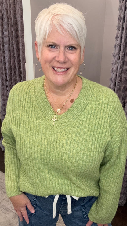 Olive & Easy Sweater by Dex
