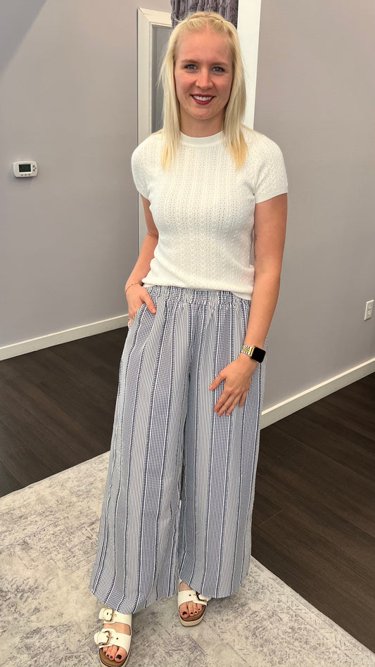 Blue Skies Ahead Pants by THML