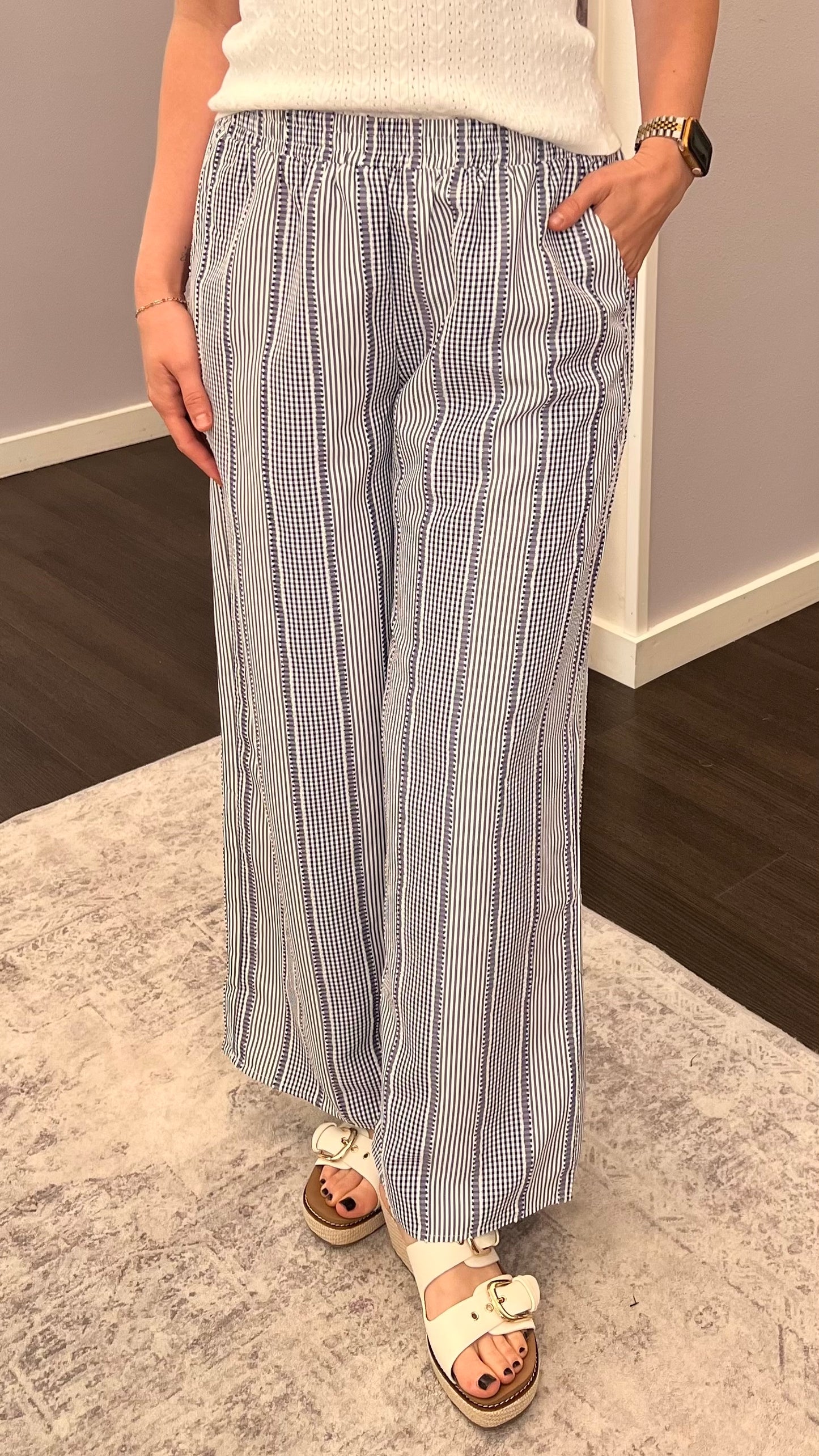 Blue Skies Ahead Pants by THML
