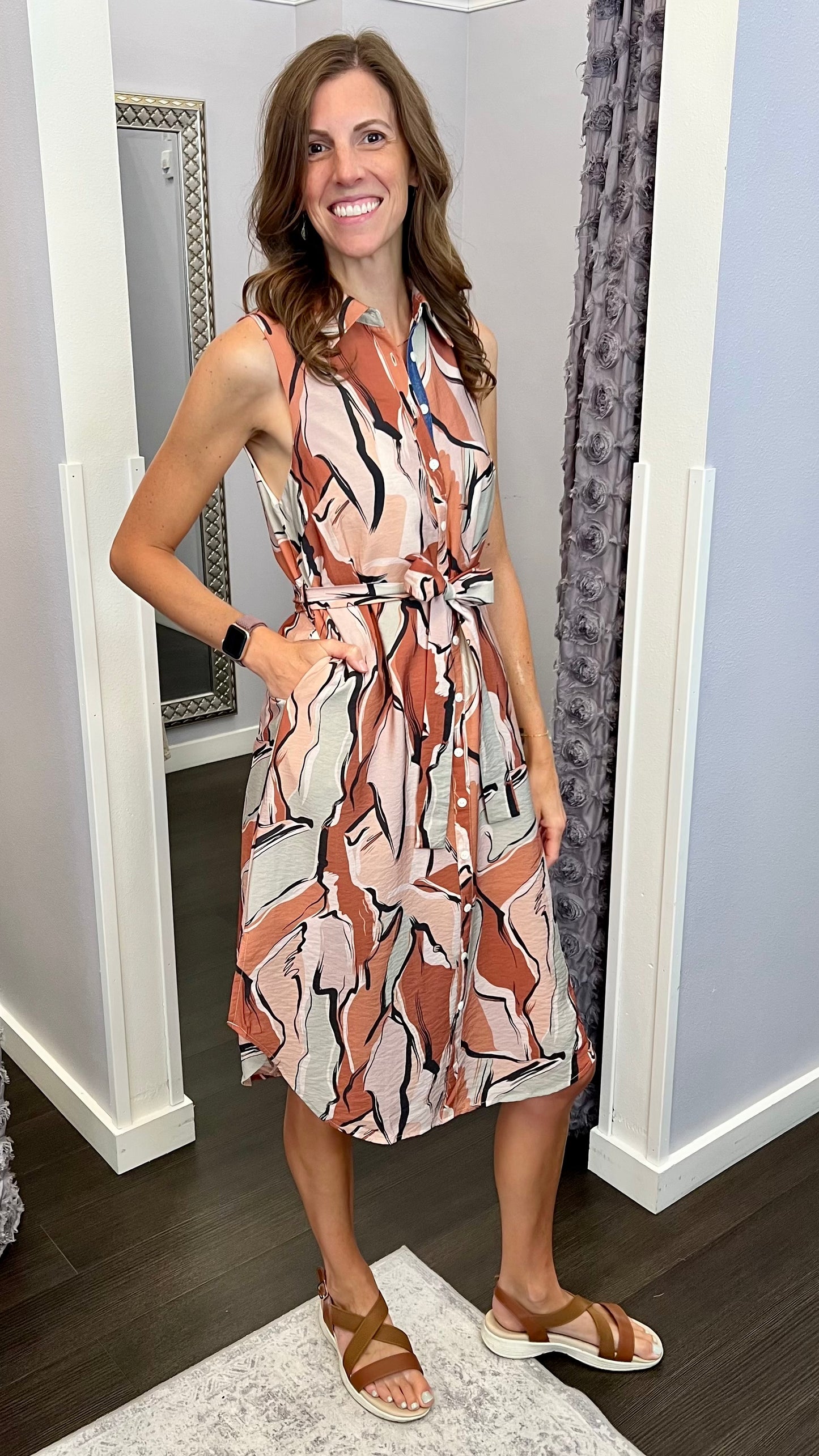 Canyon Breeze Dress by THML