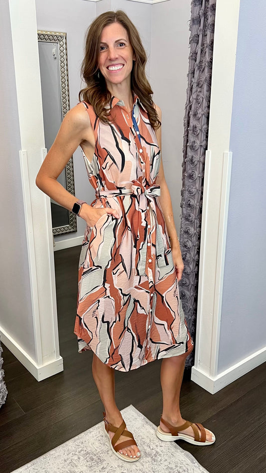 Canyon Breeze Dress by THML