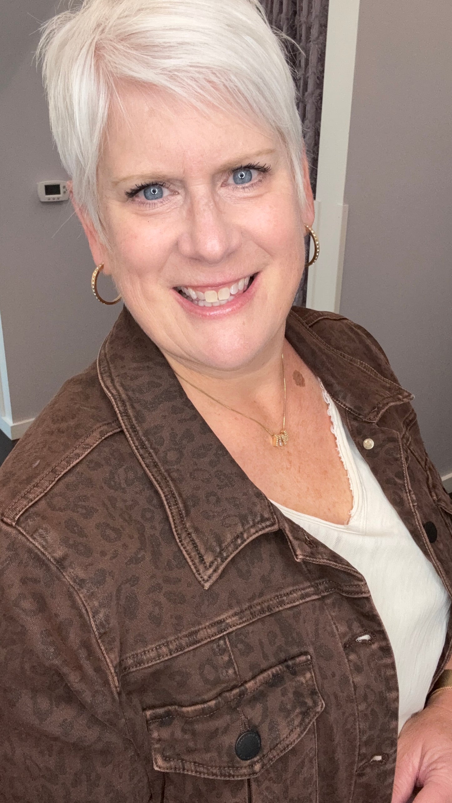 Ainsley Leopard Print Jacket by Dear John