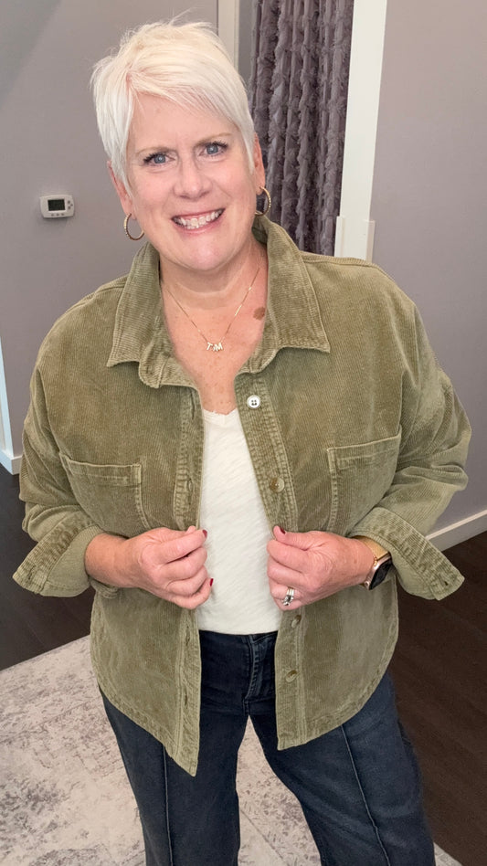 Gina Corduroy Jacket by Dear John
