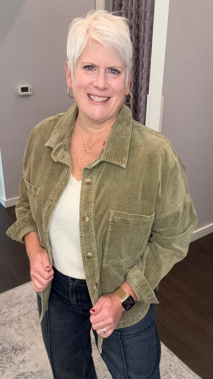 Gina Corduroy Jacket by Dear John