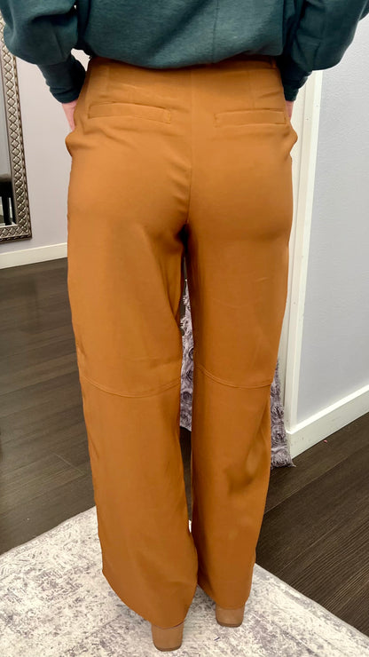 Espresso Run Barrel Pants by Dex