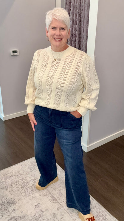 Audrey High Rise Jeans in Moon Shade by Dear John