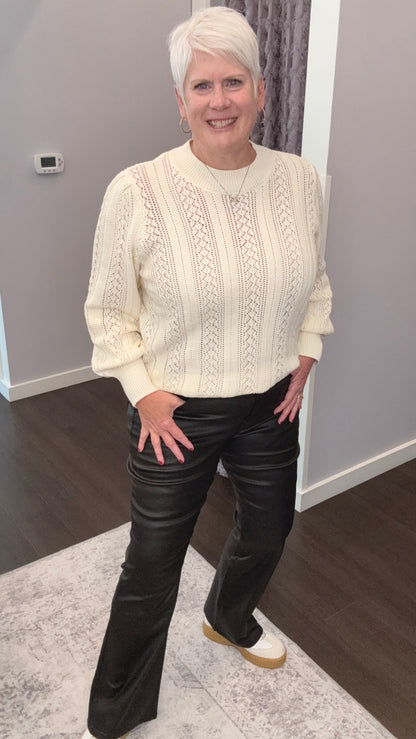 Jaxtyn Coated Denim in Black by Dear John