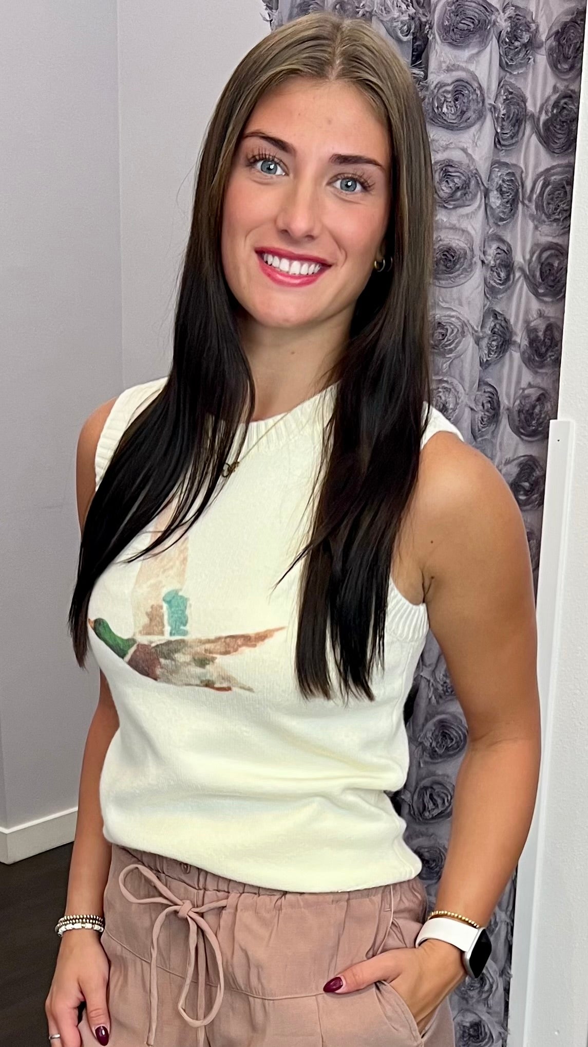 Mallard Moment Sweater Tank
