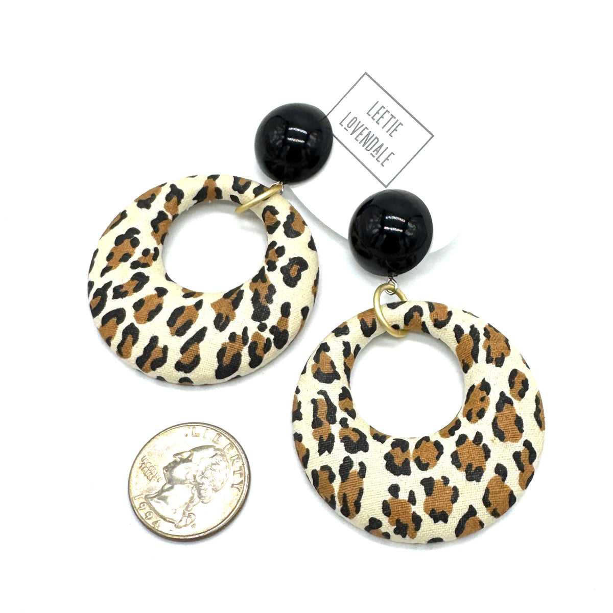 Untamed Donut Drop Earrings