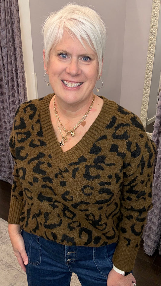 Untamed & Unbothered Sweater by Dex