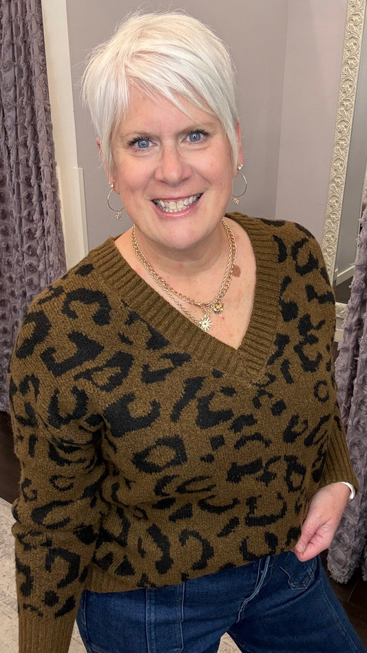 Untamed & Unbothered Sweater by Dex