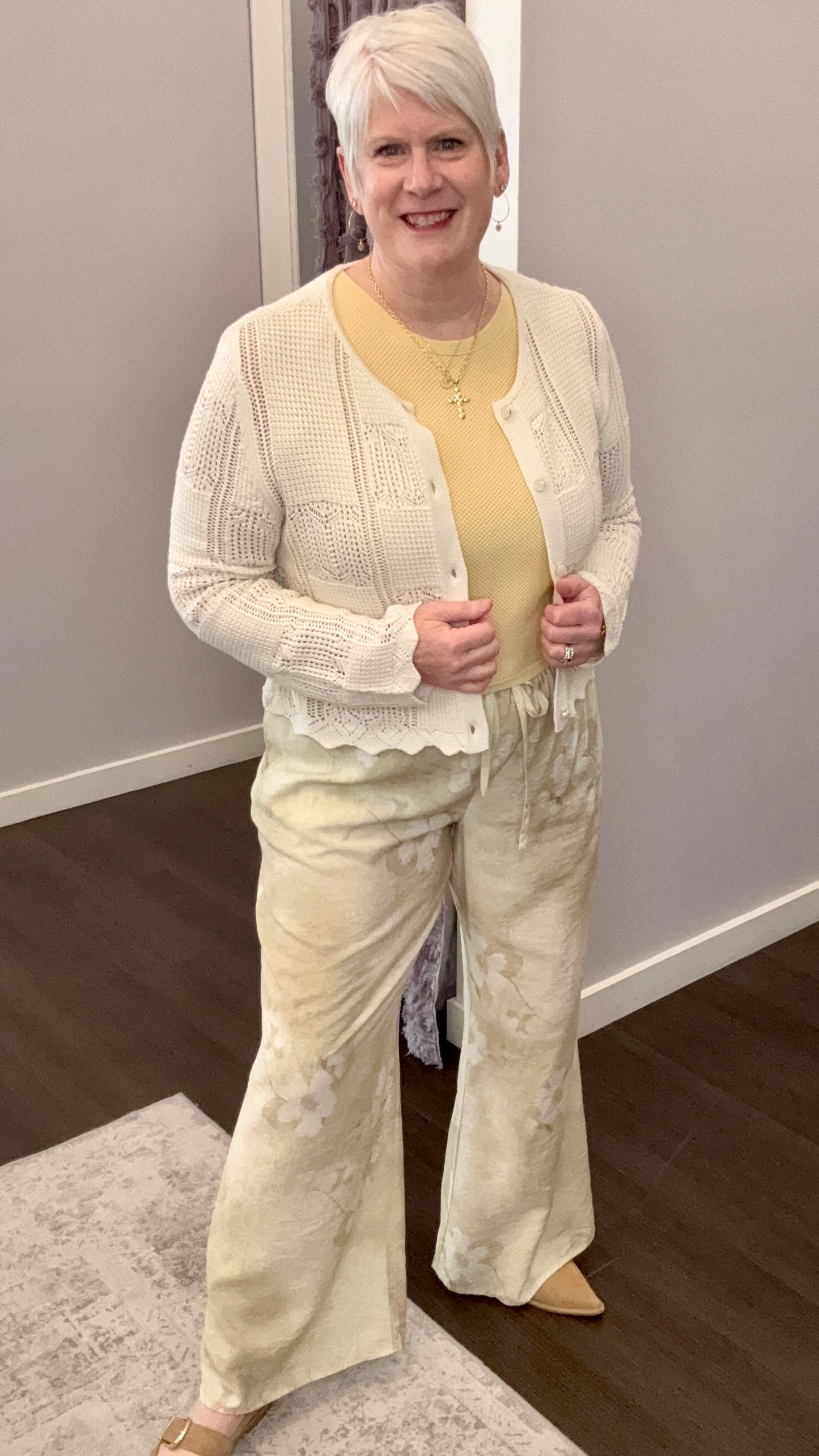 Soft Desert Floral Pants by Dex