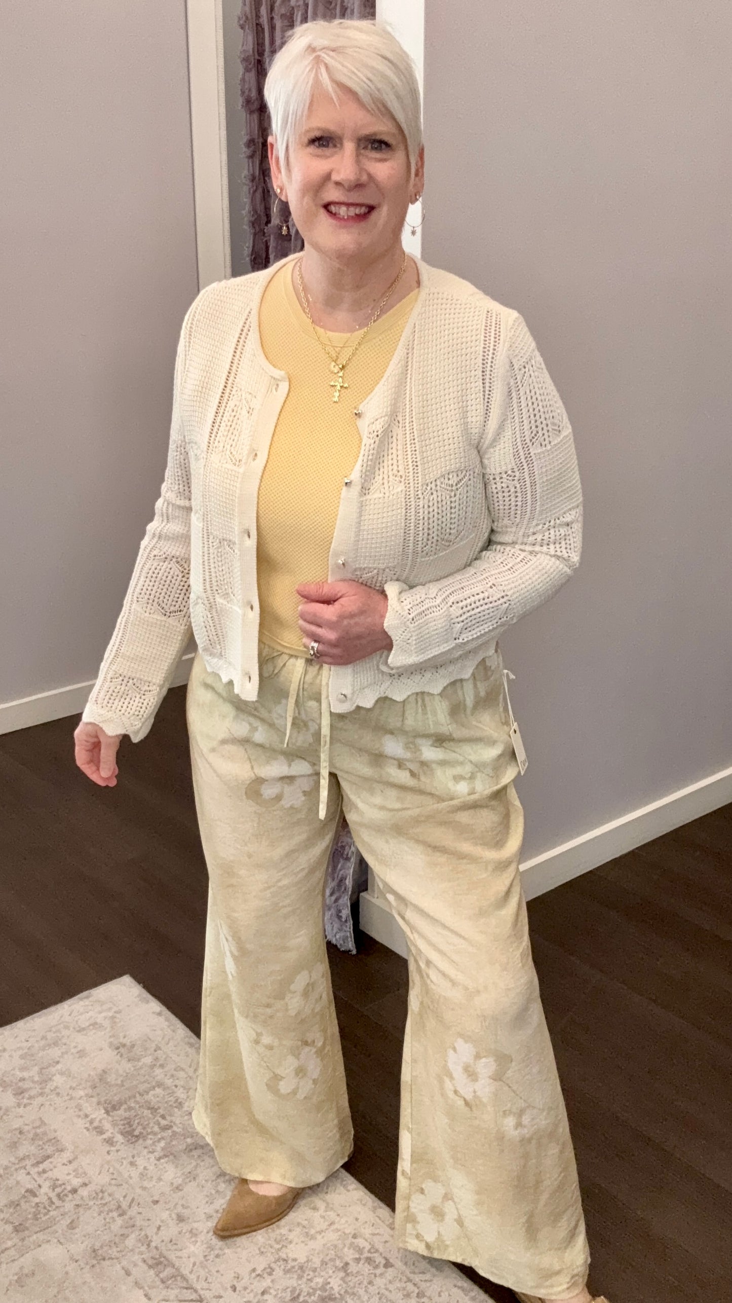 Soft Desert Floral Pants by Dex