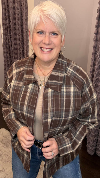 Willow Plaid Jacket