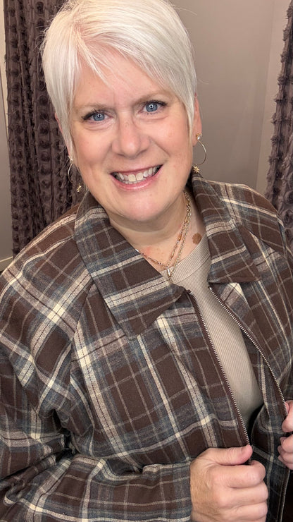 Willow Plaid Jacket