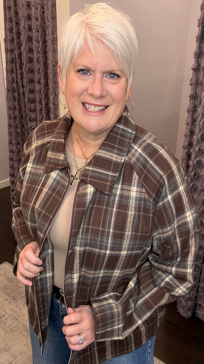 Willow Plaid Jacket