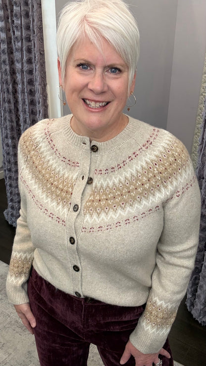 Amina Sweater in Winter Latte by Dear John
