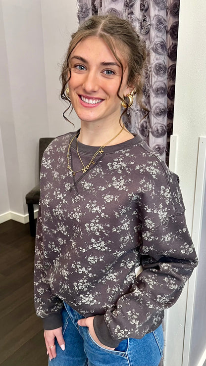 Soft Bloom Crew Pullover