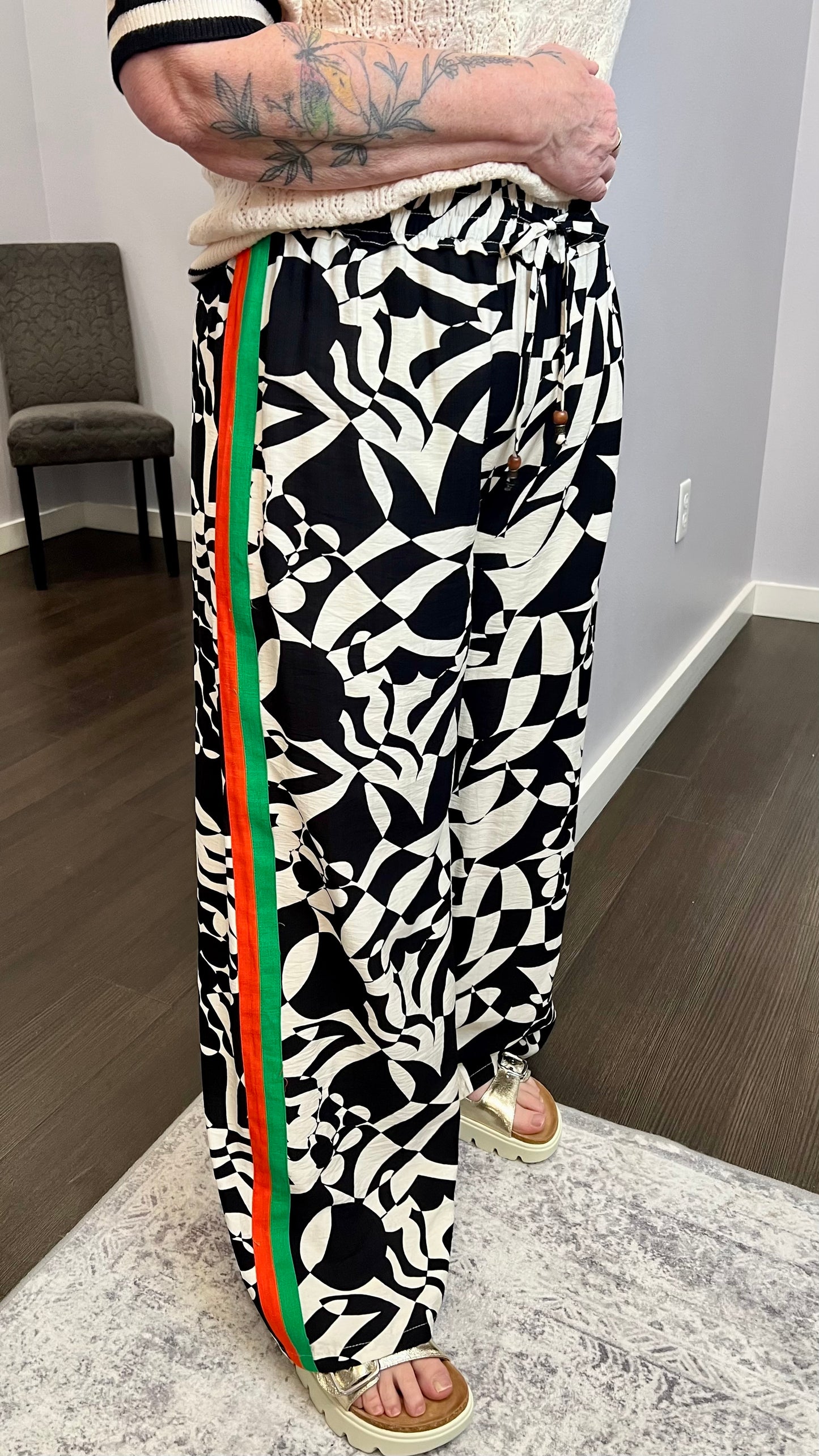 Sidekick Stripe Pants by THML