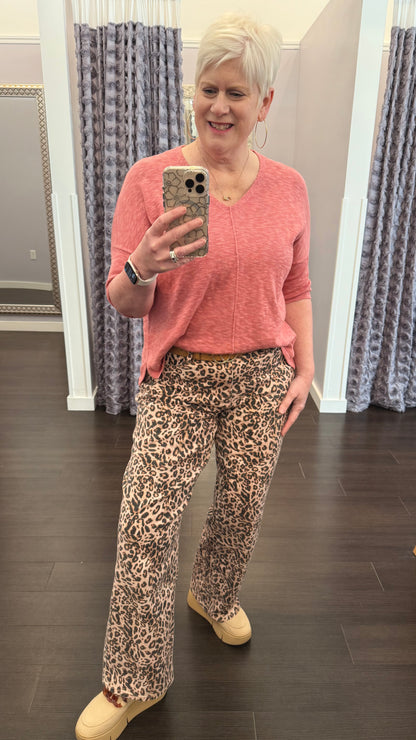 Lightweight Knit Drop Shoulder Top
