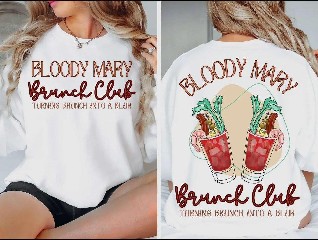 Bloody Mary Brunch Club Pullover