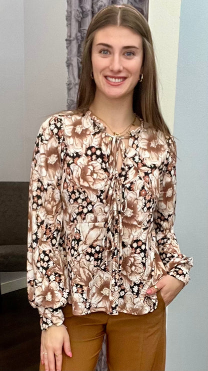 Vintage Petal Poet Top